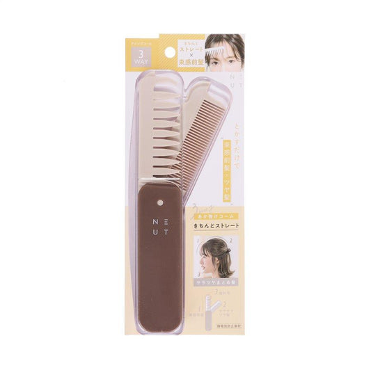 STARLAB NEUT 3 Way Hair Arrangement Comb (Smoothly Straight Hair) - LOG-ON