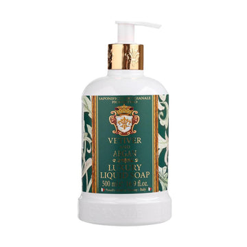 SAPONIFICIO ARTIGIANALE FIORENTINO LIQUID SOAP (VETIVER & ARGAN) (500mL) - LOG-ON