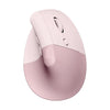 LOGITECH Lift Vertical Ergonomic Mouse Pink - LOG-ON