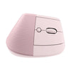 LOGITECH Lift Vertical Ergonomic Mouse Pink - LOG-ON