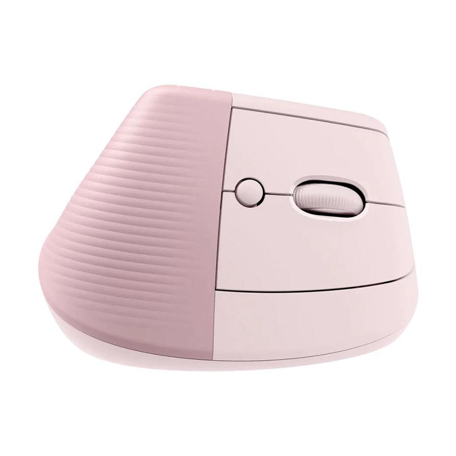 LOGITECH Lift Vertical Ergonomic Mouse Pink - LOG-ON