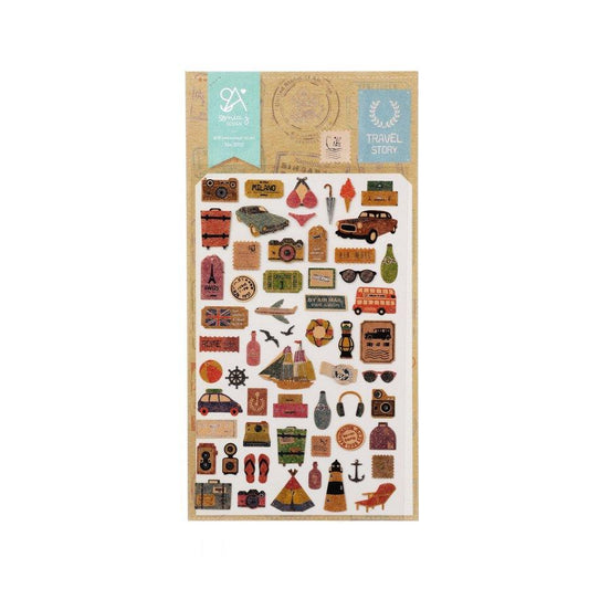 SONIA STICKER - TRAVEL STORY - LOG-ON