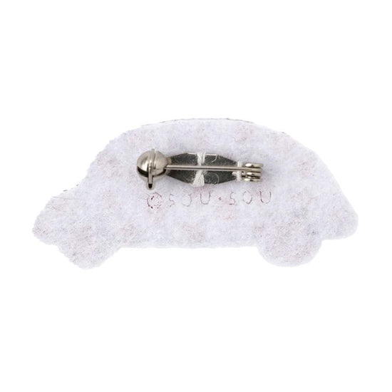 SOUSOU Embroidery Brooh Car Red - LOG-ON