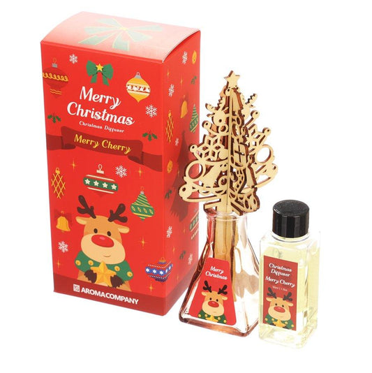 AROMA COMPANY Christmas Diffuser - Merry Cherry (50ml) - LOG-ON