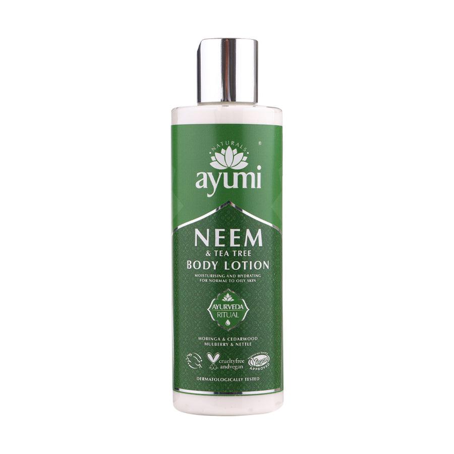 AYUMI NATURALS Ayumi Neem & Tea Tree Body Lotion (200mL) - LOG-ON