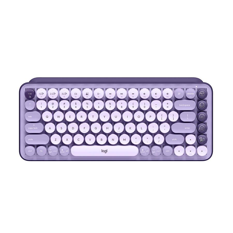 LOGITECH Pop Keys Wireless Keyboard Lavender - LOG-ON