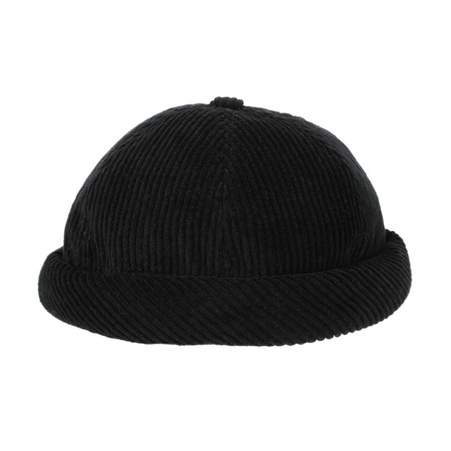 RIVER UP Washed Corduroy Fisherman Cap-Black (59g) - LOG-ON