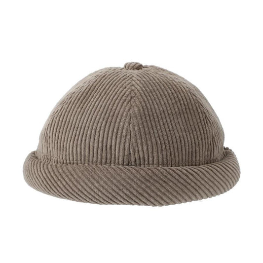 RIVER UP Washed Corduroy Fisherman Cap-Grey (59g) - LOG-ON