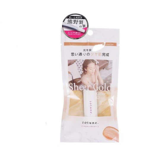 SUN SMILE 10Tune Multi Highlighter 02 Sheer Gold (7.5mL) - LOG-ON