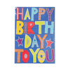 PICCADILLY Birthday Card Super Jumbo - Happy Birthday to You - LOG-ON