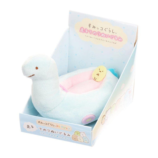 SAN-X Sumikko - Plush Pull Back Car (Tokage Mom) (64g) - LOG-ON