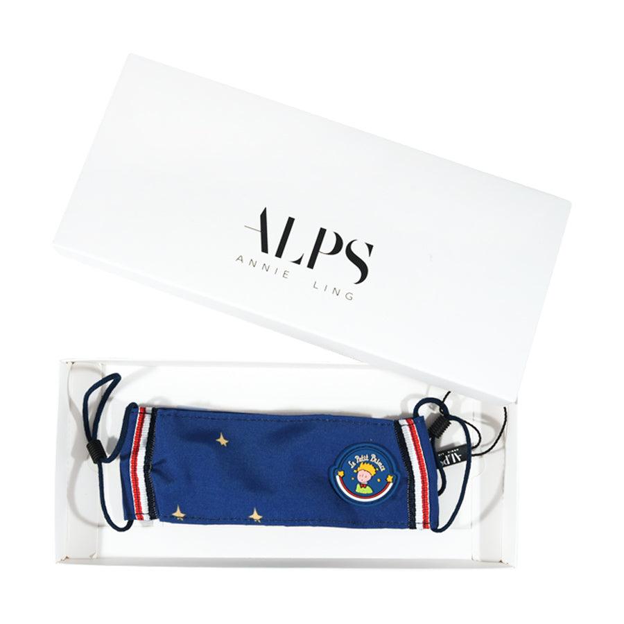 ALPS Warrior Kid Face Mask (LPP) - Navy Bdg - LOG-ON