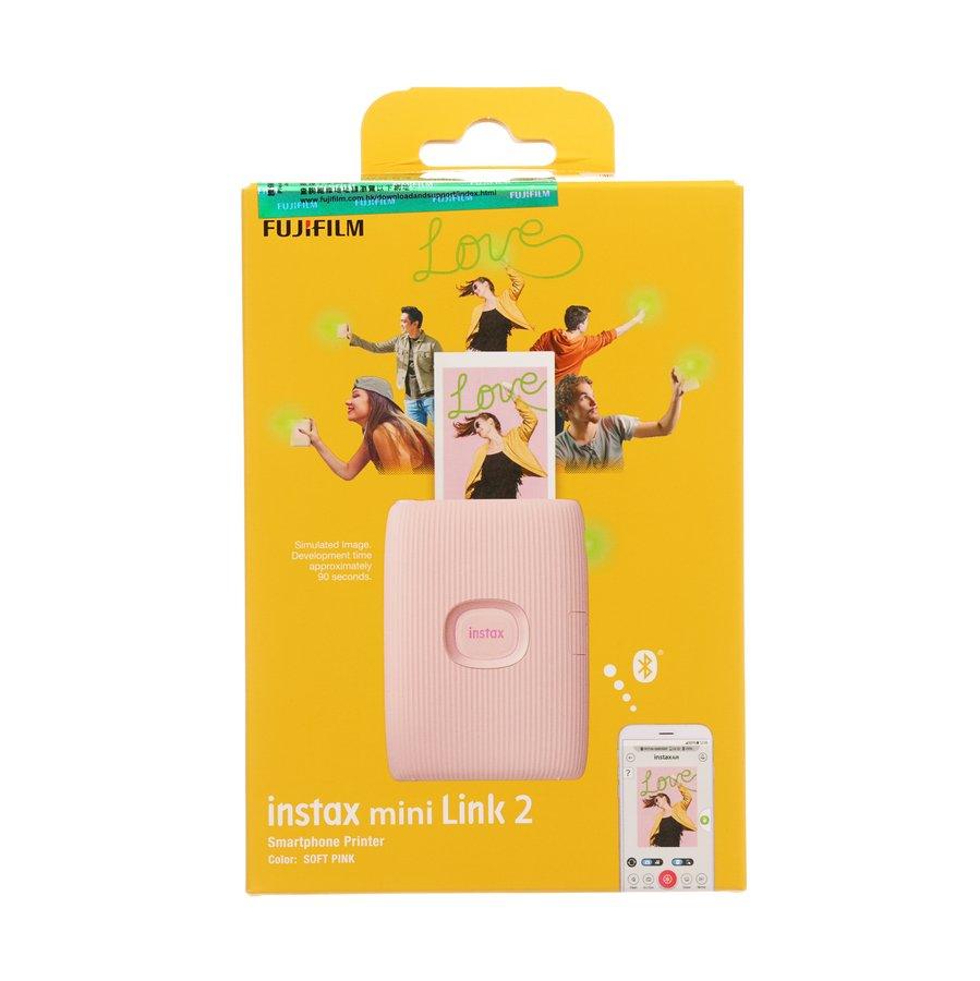 FUJIFILM Instax Printer Mini Link 2 Pink - LOG-ON