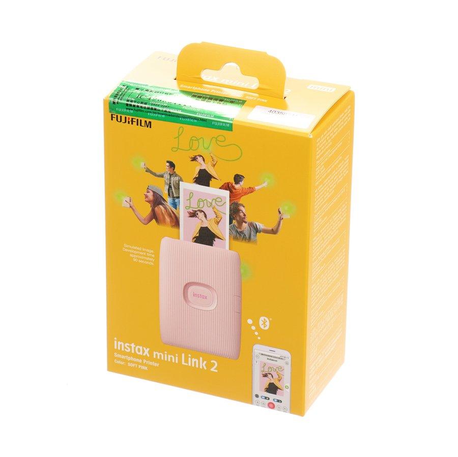 FUJIFILM Instax Printer Mini Link 2 Pink - LOG-ON