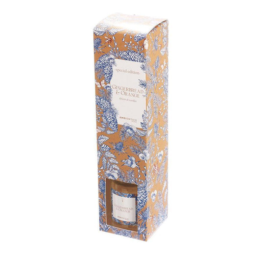 AMBIENT AIR Reed Diffuser 100mL Gingerbread AA Premium (100ML) - LOG-ON