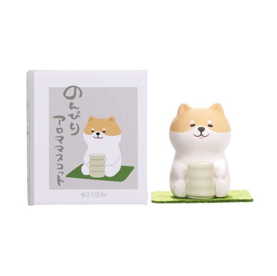 DECOLE Sit Back Aroma Mascot Shiba (52g) - LOG-ON