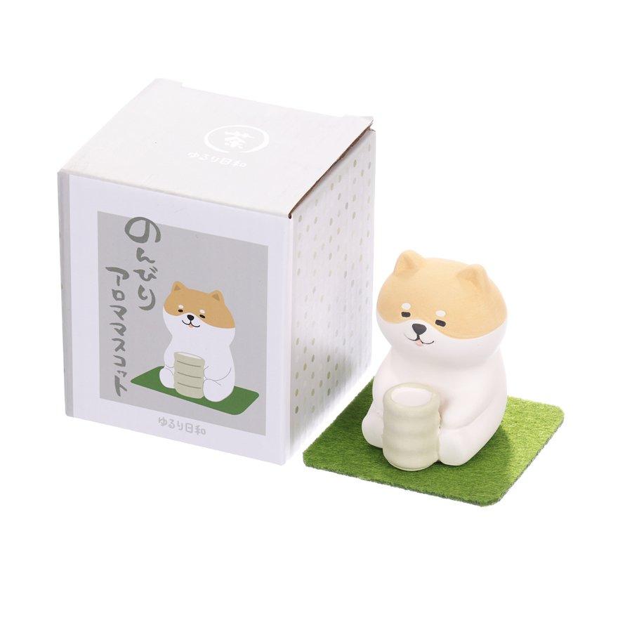 DECOLE Sit Back Aroma Mascot Shiba (52g) - LOG-ON