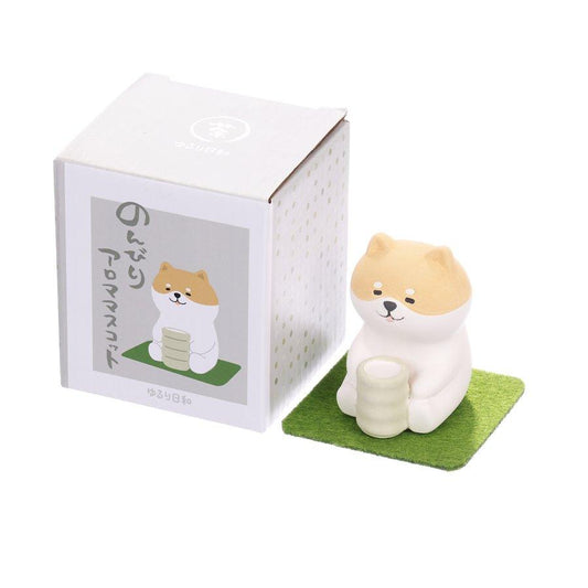 DECOLE Sit Back Aroma Mascot Shiba (52g) - LOG-ON