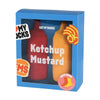 EATMYSOCKS Socks Ketchup&Mustard 2 - LOG-ON