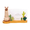 JEAN CULTURAL Wooden Calendar With Photo Frame - Alpaca - LOG-ON