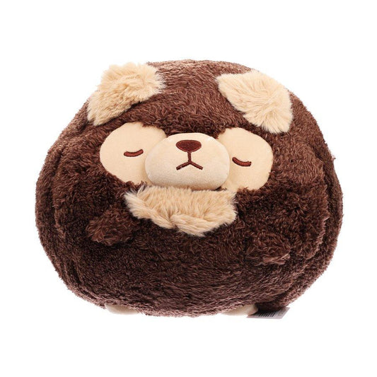 LIV HEART Corocoro Hand Warm Ball Cushion - Bear (595g) - LOG-ON