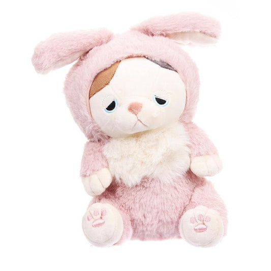 LIV HEART Nemunemu Animals Plush S - Rabbit Cat (145g) - LOG-ON