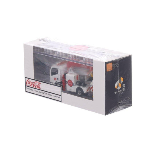 TINY Tiny Isuzu N Series Tow Truck Coca-Cola - LOG-ON