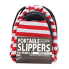 CONCISE Portable Slipper Red (120g) - LOG-ON