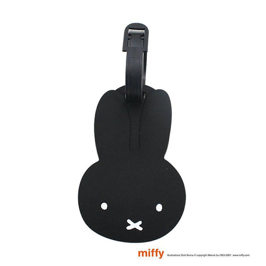 SIFFLER Luggage Tag Miffy Black (4g) - LOG-ON