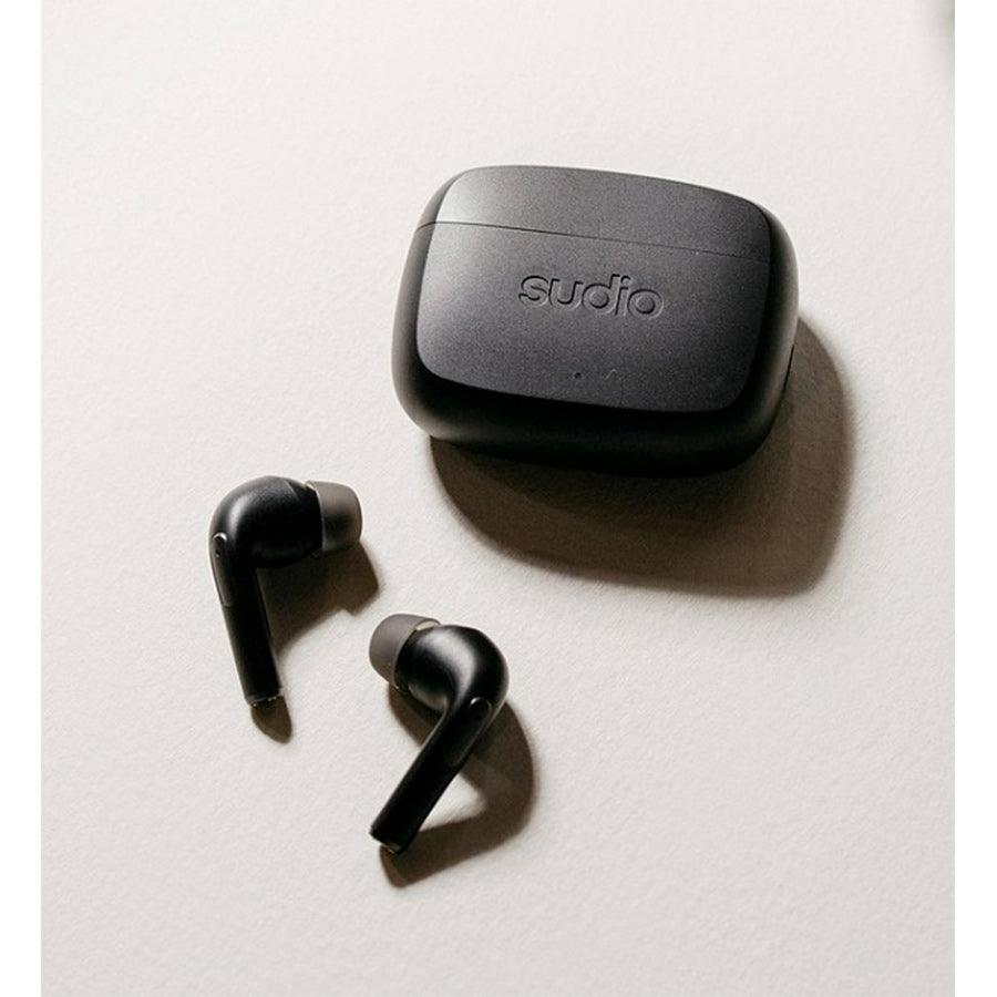 SUDIO N2 Pro True Wireless Earphone Black - LOG-ON