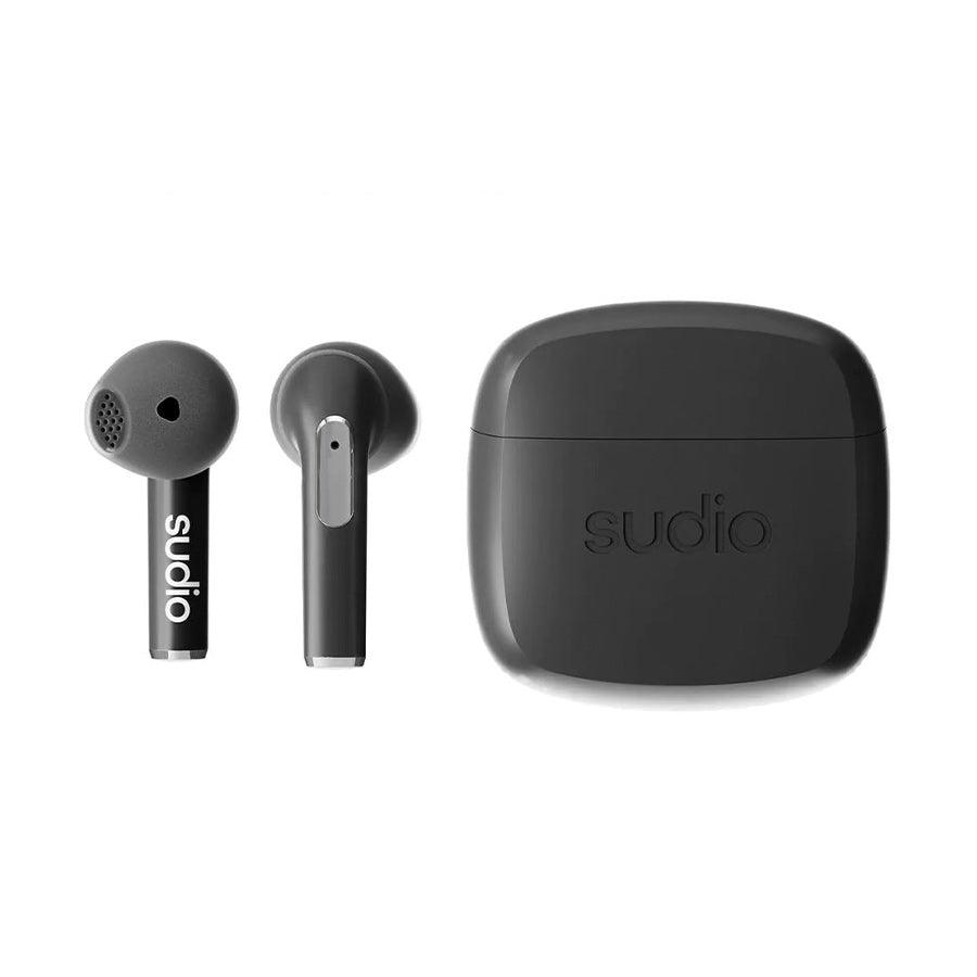 SUDIO N2 True Wireless Earphone Black - LOG-ON