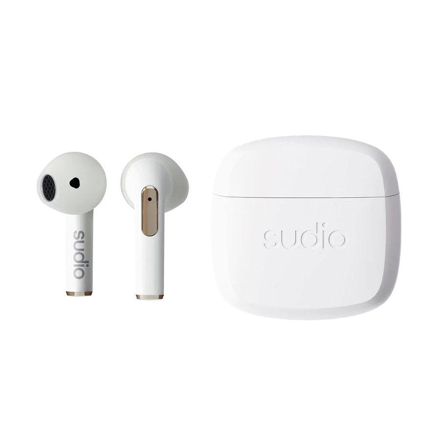 SUDIO N2 True Wireless Earphone White - LOG-ON