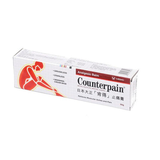 COUNTERPAIN Counterpain Analgesic Cream 60G (60g) - LOG-ON