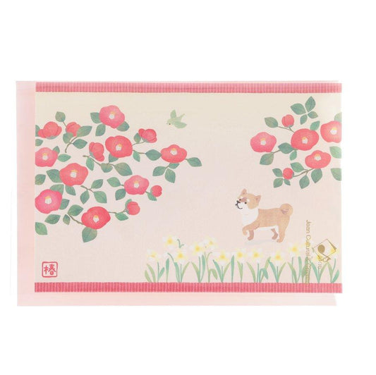 SANRIO Everday Card Pop Up - Tsubaki & Shibainu - LOG-ON