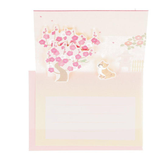 SANRIO Everday Card Pop Up - Tsubaki & Shibainu - LOG-ON