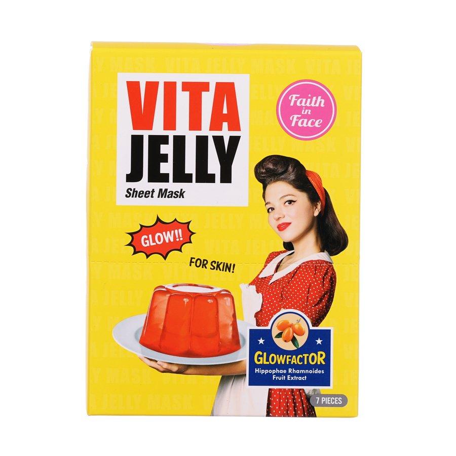 FAITHINFACE Vita Jelly Sheet Mask (7pcs) - LOG-ON