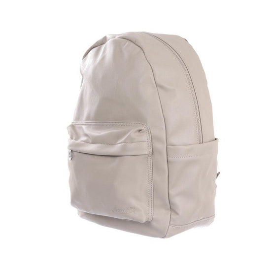 ARCHETYPE Millie Sheep Skin PU Backpack Mid Light Grey - LOG-ON