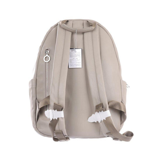ARCHETYPE Millie Sheep Skin PU Backpack Mid Light Grey - LOG-ON