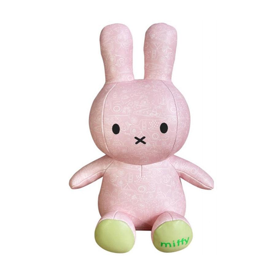 MIFFY VIPO X Miffy PU Doll-Pink(25cm) - LOG-ON