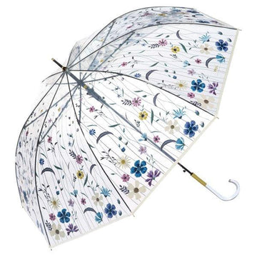 W.P.C. Embroidery Style Umbrella Blue (350g) - LOG-ON