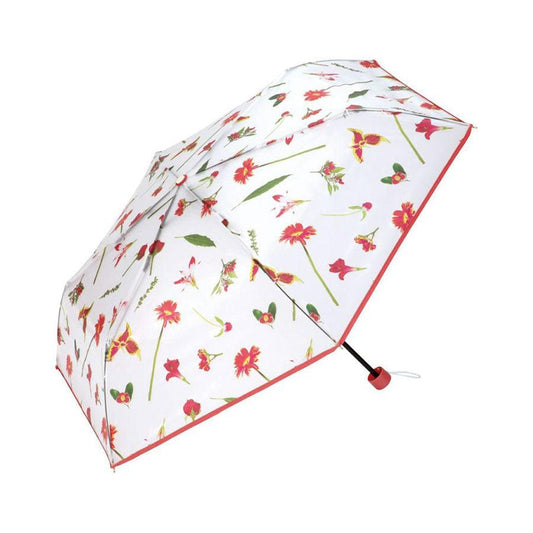 W.P.C. Plantica Flower Plastic Umbrella Mini Red (210g) - LOG-ON