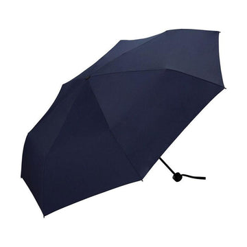 W.P.C. Wind Resistance Folding Umbrella Navy (350g) - LOG-ON