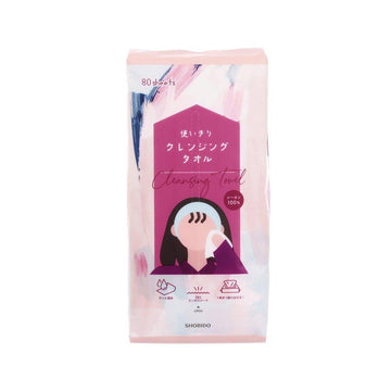 SHO-BI Petit Petit Cleansing Towel (80pcs) - LOG-ON