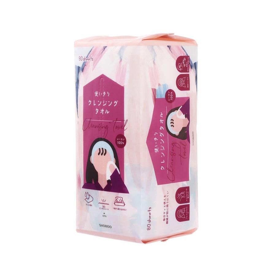 SHO-BI Petit Petit Cleansing Towel (80pcs) - LOG-ON