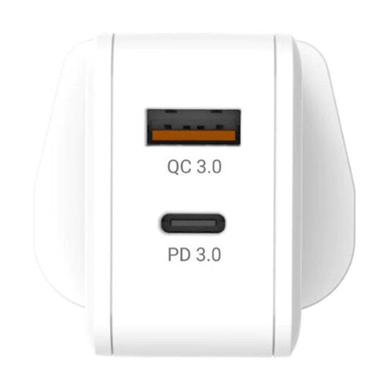 THECOOPIDEA GaN Block 33W 1C1A PD+QC GaN Charger - LOG-ON