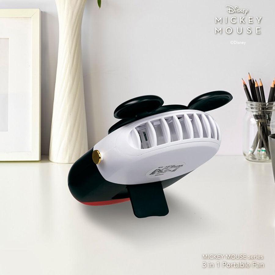 INFOTHINK 3 In 1 Portable Fan - Mickey - LOG-ON