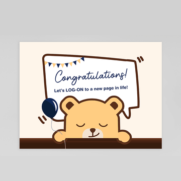 LOG-ON E-Shop Gift Card - Congratulations - LOG-ON