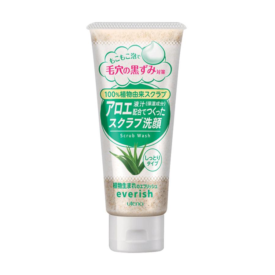 UTENA Everish Scrub Wash Aloe (130g) - LOG-ON