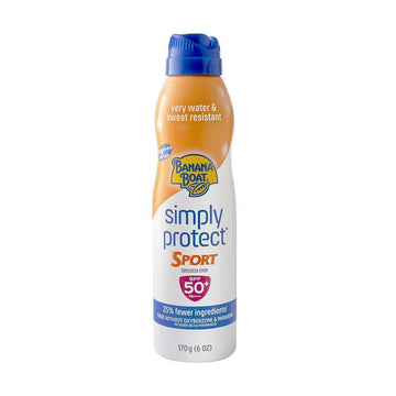 BANANA BOAT Simply Protect Sport Spray SPF50+  (170g) - LOG-ON