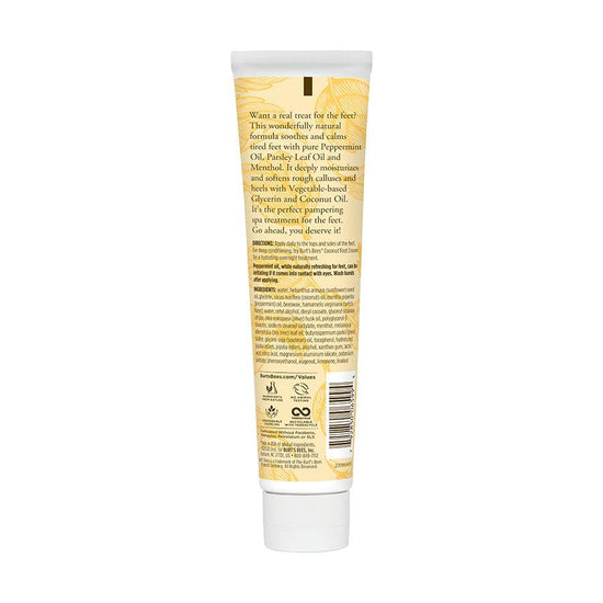 BURTS BEES Foot Lotion Peppermint (100ml) - LOG-ON